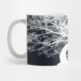 The white Forest Mug